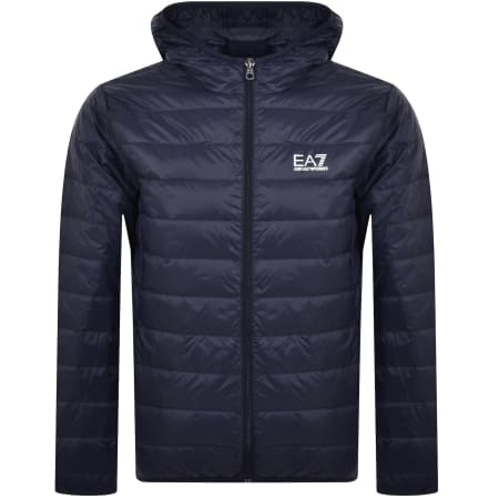 EA7 Emporio Armani Quilted Jacket Blue | Mainline Menswear us